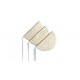 Trombone publicitaire d'angle aluminium gaufré Cornerclips