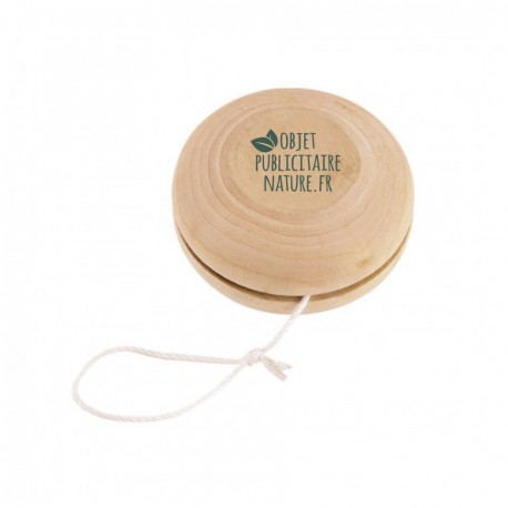 Yoyo en Bois Personnalisable - Goodies Enfant Ecoresponsable