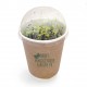 Kit de plantation publicitaire personnalisable en pot "Smoothie"