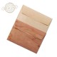 Enveloppe en bois personnalisable format carte postale