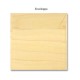 Enveloppe en bois personnalisable format carré 150x150mm