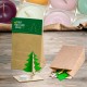 Kit puzzle sapin de Noël en bois avec bougeoir chauffe plat 