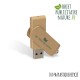 Clé USB personnalisée en plastique 100% recyclé