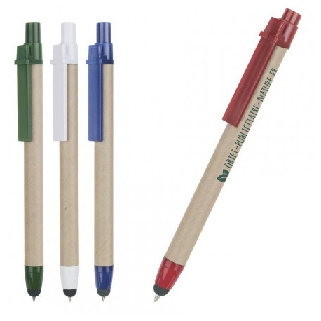 Stylo/stylet publicitaire personnalisable