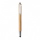 Stylo/stylet publicitaire en bois 2 en 1