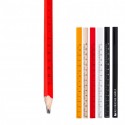 Crayon de charpentier ou menuisier publicitaire avec règle graduée