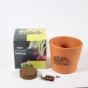 Petit cube de plantation boîte carton personnalisable pot terre cuite