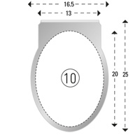 Trombones personnalisés aXionclip forme 10