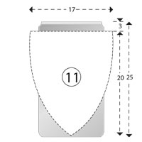 Trombones personnalisés aXionclip forme 11