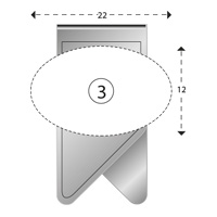 Trombone personnalisé Winclip forme 3