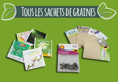 Sachets de graines personnalisables